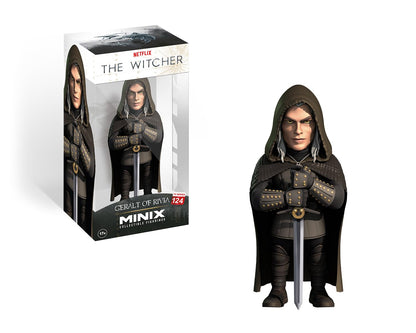 MINIX - Figura de Geralt - The Witcher T3 - Coleccionables de 12 cm para Exhibición, Idea de Regalo para Niños Y Adultos, Fans de TV & Cine - MN13814