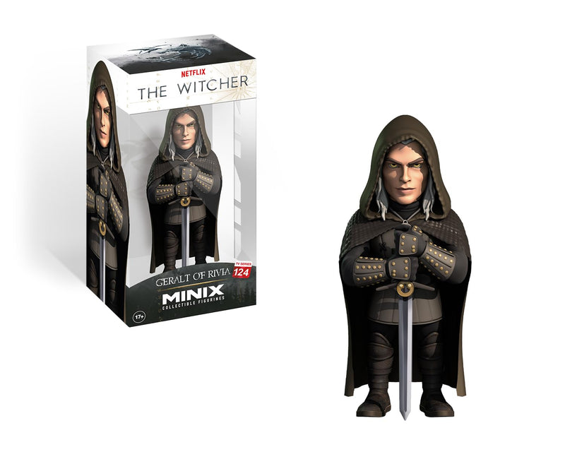 MINIX - Figura de Geralt - The Witcher T3 - Coleccionables de 12 cm para Exhibición, Idea de Regalo para Niños Y Adultos, Fans de TV & Cine - MN13814