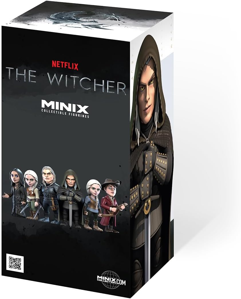 MINIX - Figura de Geralt - The Witcher T3 - Coleccionables de 12 cm para Exhibición, Idea de Regalo para Niños Y Adultos, Fans de TV & Cine - MN13814
