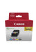 Canon CLI-551 C M Y BK Vorteilspack 4 Tintenpatronen (Schwarz, Cyan, Magenta, Gelb) Original