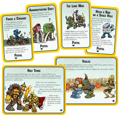 Steve Jackson Games Munchkin Warhammer 40,000 Storming The Warp, Strategy Card Game