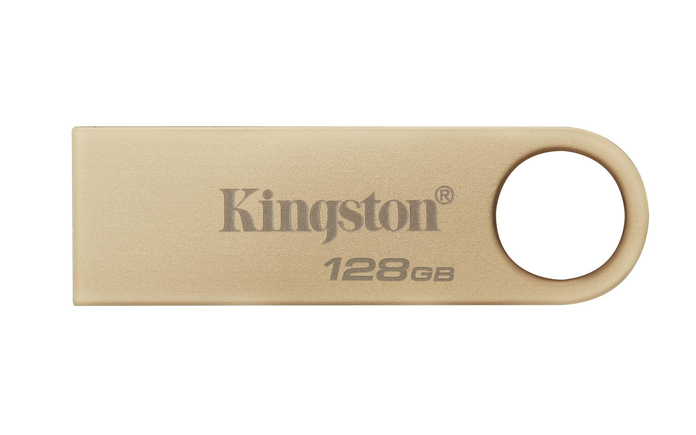 Kingston DataTraveler SE9 Gen 3 - 128GB 220MB/s lectura - Metálica -Unidad USB 3.2 Gen 1 -Dorado