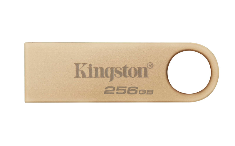 Kingston DataTraveler SE9 Gen 3 - 256GB 220MB/s lectura - Metálica - Unidad USB 3.2 Gen 1 -Dorado