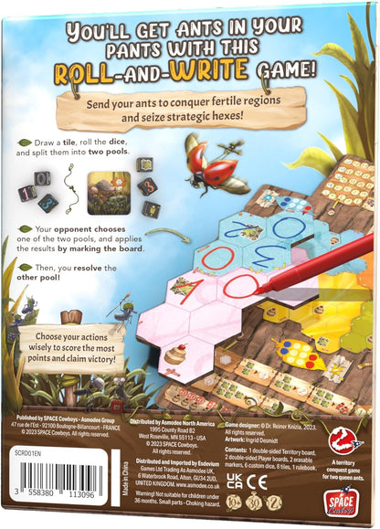 Space Cowboys | Marabunta | Board Game | Ages 10+ | 2 Players | 30 Minutes Playing Time