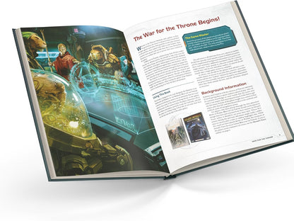 Genesys Roleplaying Game War for The Throne SOURCEBOOK - Save The Galaxy in an Epic Space Adventure! Fantasy Game for Kids & Adults, Ages 14+, 2-8 Players, 1+ Hour Playtime, Made by EDGE Studio
