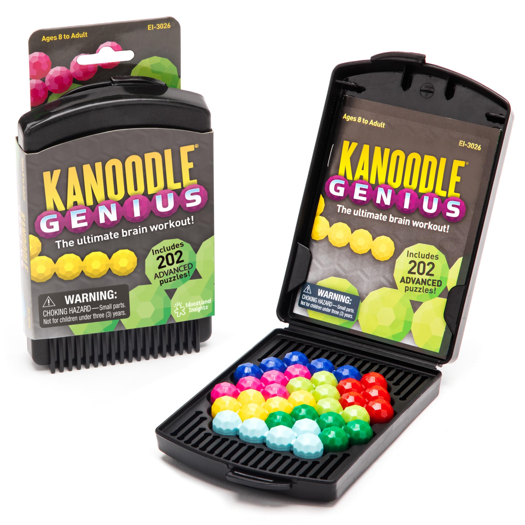 Learning Resources Resources-EI-3026 Kanoodle Genius 202, Multicolor (LEREI-3026