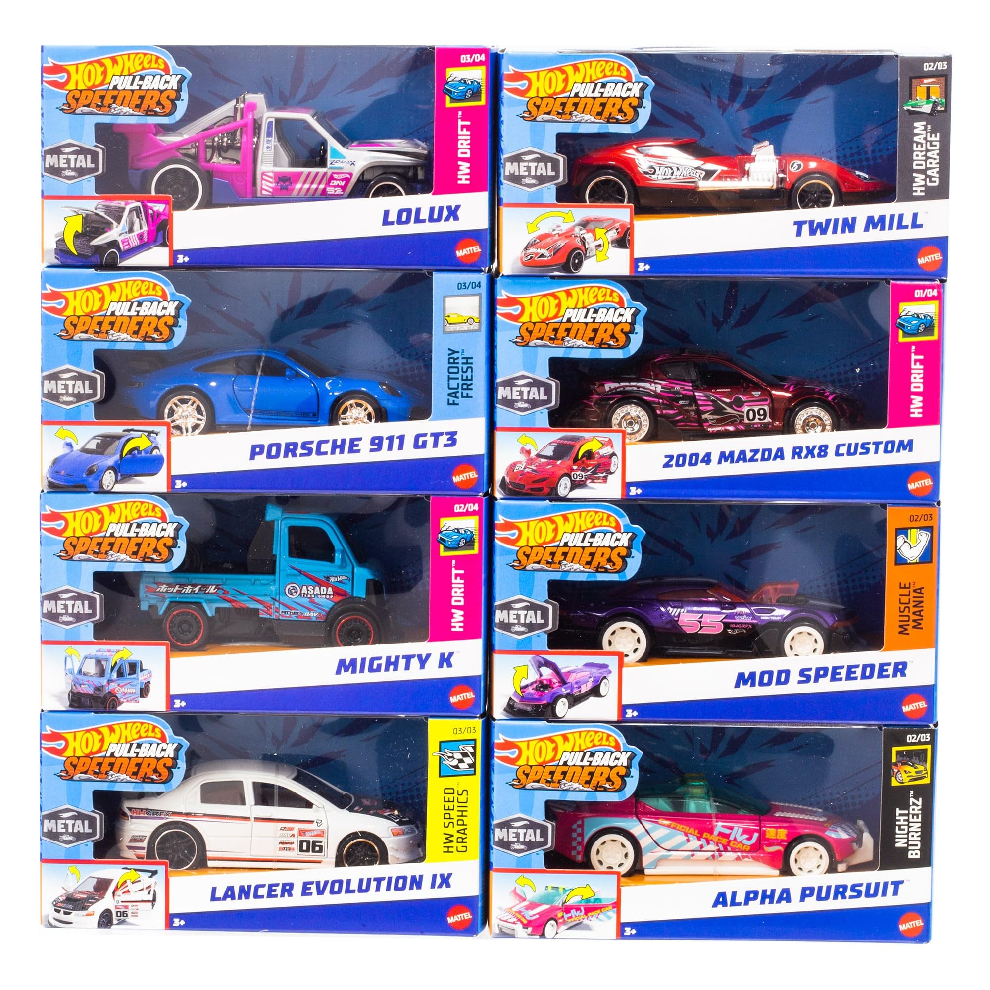 Hot Wheels HPR70 Toy, Multicolour