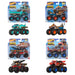 Hot Wheels Monster Trucks Big Rigs, 1:64 Scale Toy Truck with 6 Wheels, Haul or Tow Other Vehicles (Styles May Vary), HWN86