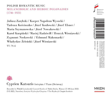 Cyprien Katsaris: Melancholic & Heroic Polonaises: Polish Romantic Music