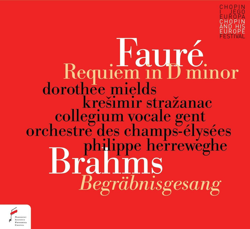 Fauré: Requiem in D Minor/Brahms: Begräbnisgesang