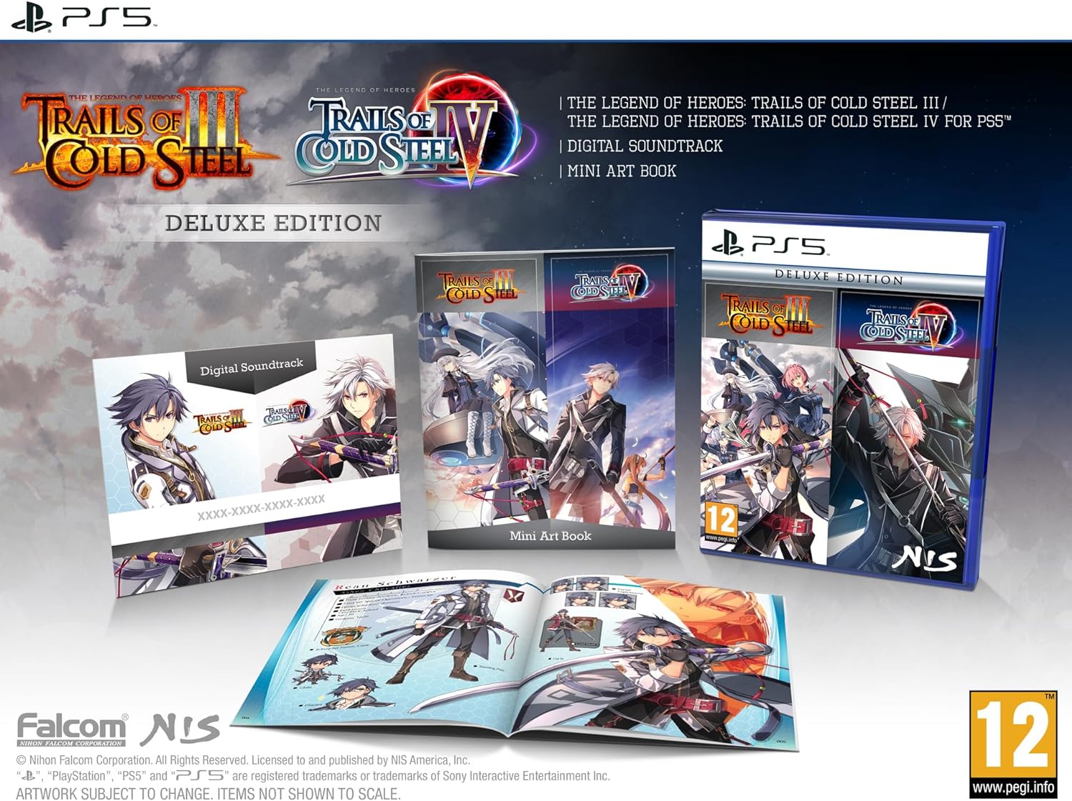 The Legend of Heroes: Trails of Cold Steel III / The Legend of Heroes: Trails of Cold Steel IV - Deluxe Edition (PS5