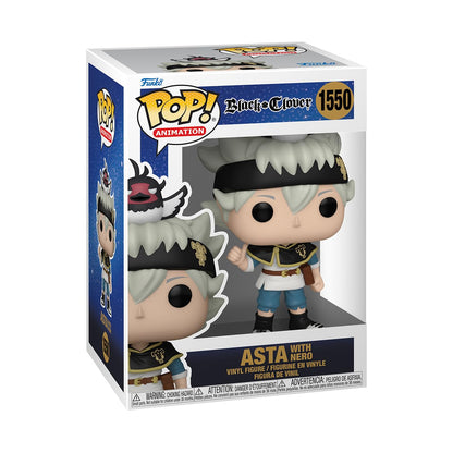 Funko Pop! Animation: Black Clover - Asta mit Nero - Vinyl-Sammelfigur - Geschenkidee - Offizielle Handelswaren - Spielzeug Für Kinder und Erwachsene - Anime Fans - Modellfigur Für Sammler