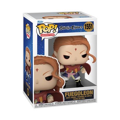 Funko Pop! Animation: Black Clover - Fuegoleon Vermillion - Vinyl-Sammelfigur - Geschenkidee - Offizielle Handelswaren - Spielzeug Für Kinder und Erwachsene - Anime Fans - Modellfigur Für Sammler