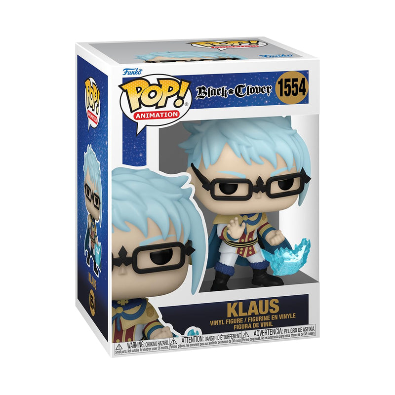 Funko Pop! Animation: Black Clover - Klaus - Vinyl-Sammelfigur - Geschenkidee - Offizielle Handelswaren - Spielzeug Für Kinder und Erwachsene - Anime Fans - Modellfigur Für Sammler und Display