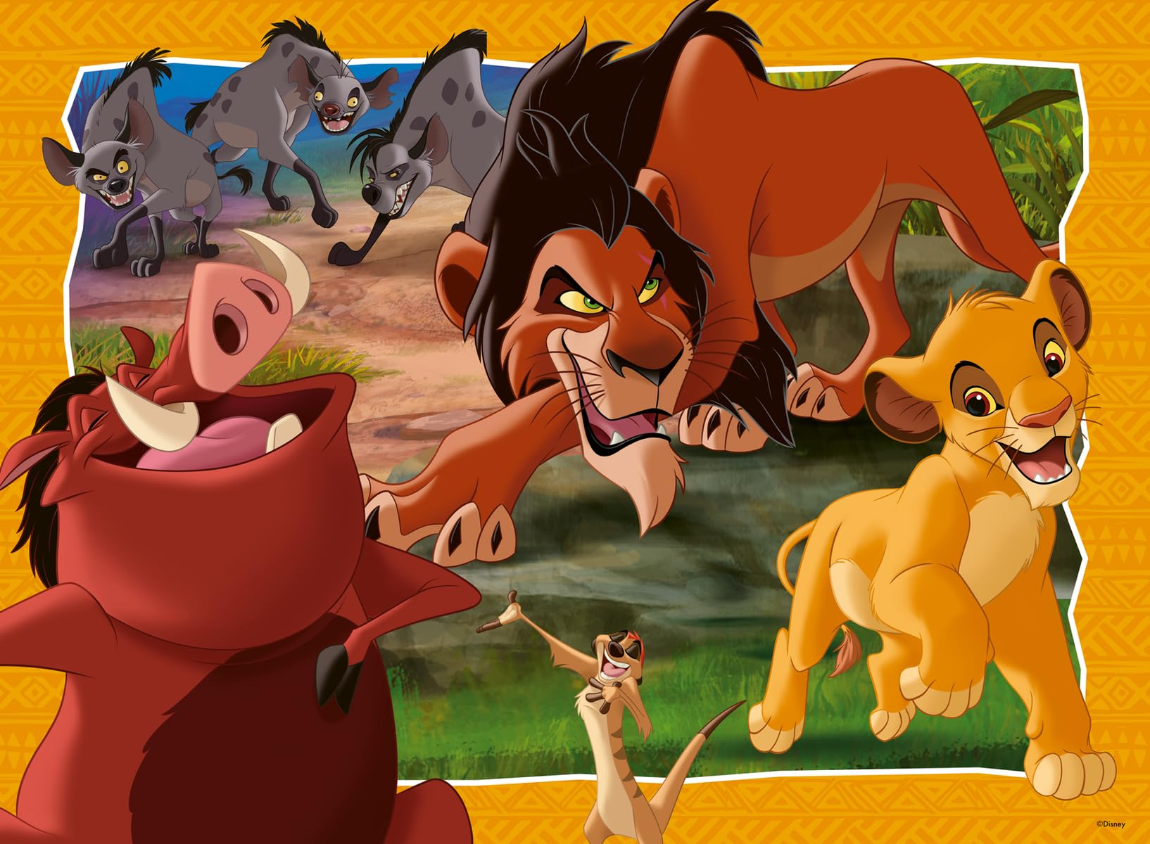 Ravensburger Disney Lion King 200 Piece Jigsaw Puzzles for Kids Age 8 Years Up
