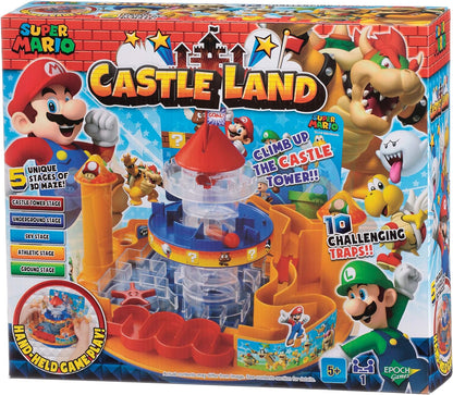 EPOCH GAMES 7378 Super Mario Brothers Castle Land, Multicoloured