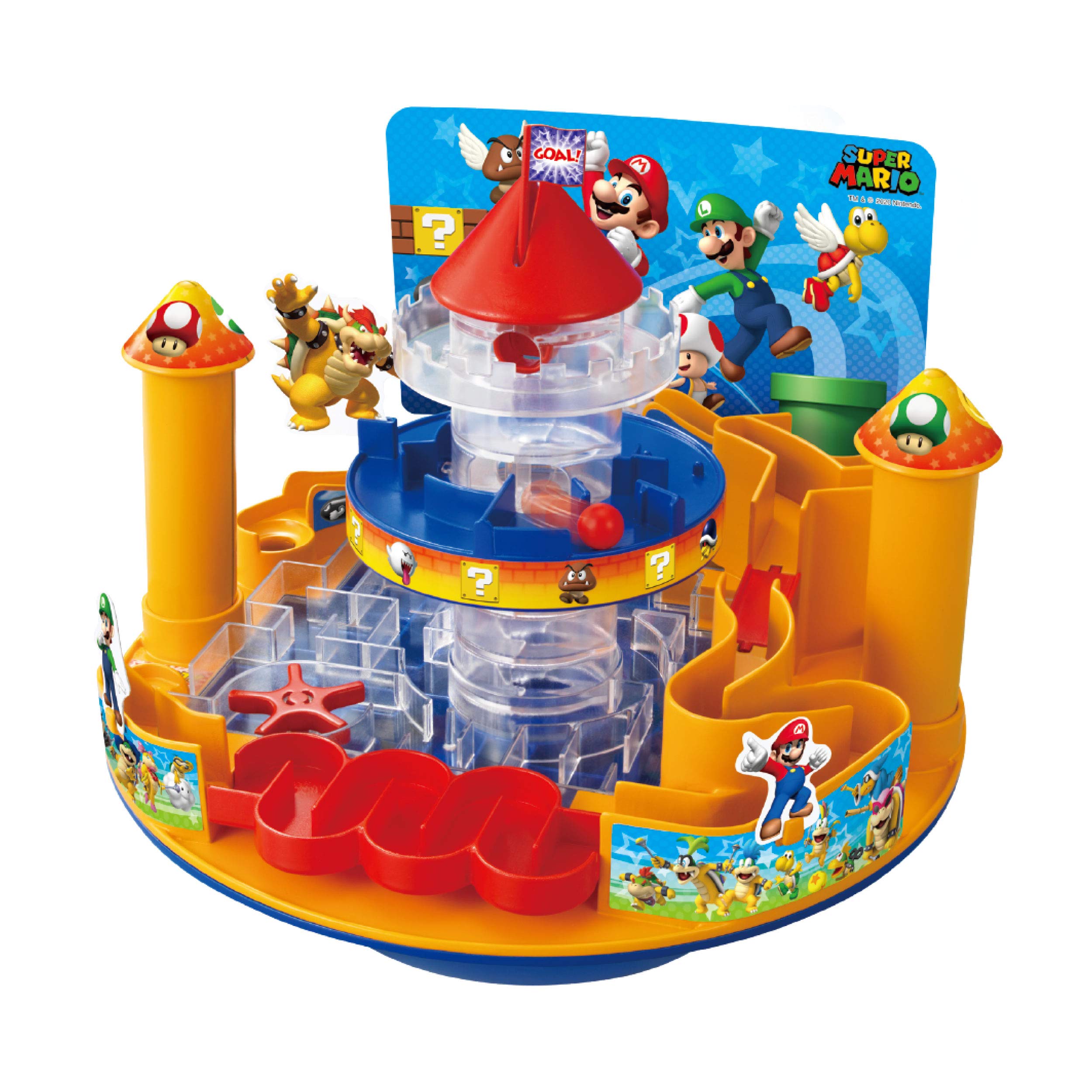 EPOCH GAMES 7378 Super Mario Brothers Castle Land, Multicoloured