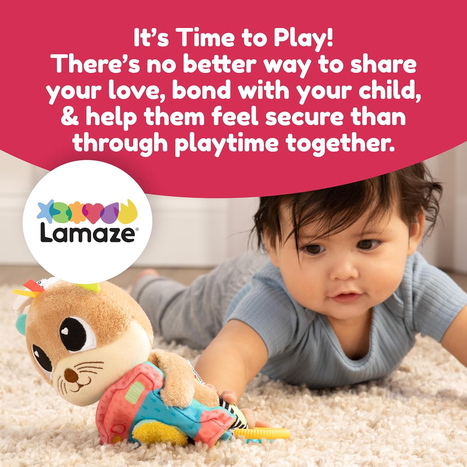 LAMAZE- IR Juguetes para Cochecito, Multicolor, pequeño (Tomy L27494