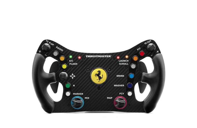 Thrustmaster Ferrari 488 GT3 Wheel Add-On, Racing Wheel Rim, PC, PS5, PS4, Xbox Series X|S, Xbox One, Officially Licensed by Ferrari