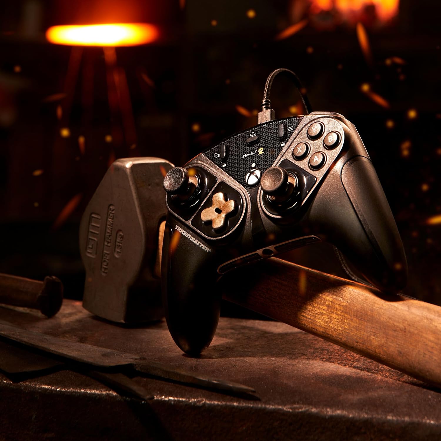 Thrustmaster ESWAP X2, Modular Gamepad for Xbox Series X|S and PC, Responsive Mechanical Buttons, Precise Mini-Sticks, D-Pad, Pro Fighting Controller
