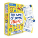 TOMY The Game of Saying 'Huh?!' - Voice Impressions Card Games - Funny Party Game of Acting & Guessing Correctly to Win - Family Board Games for Adults, Teens & Kids 8+ - Board Game for 3-8 Players