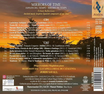 Mirrors of Time: Tribute Reflections: Ancient Music Inspires Spanish Composers of Our Time