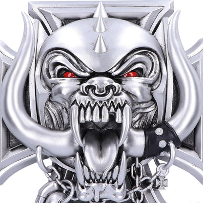 Nemesis Now Wall Plaque, Resin, Silver, 30cm