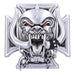 Nemesis Now Wall Plaque, Resin, Silver, 30cm