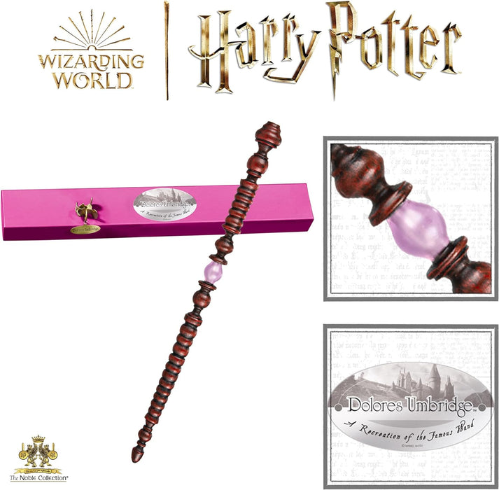 The Noble Collection Dolores Umbridge Character Wand
