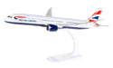 Herpa 611572 British Airways Boeing 787-9 Dreamliner-G-ZBKA Other License Aircraft Model Kit, Multi-Colour