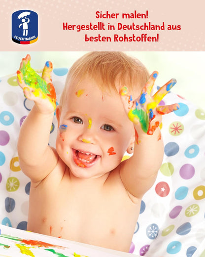 Pool & Boot Feuchtmann 633.0652 - My Favourite Colour, 6 Tubes of 75 g Each, Organic Natural Colour, Ideal for Nursery, Nursery, School and Hort for Creative Play