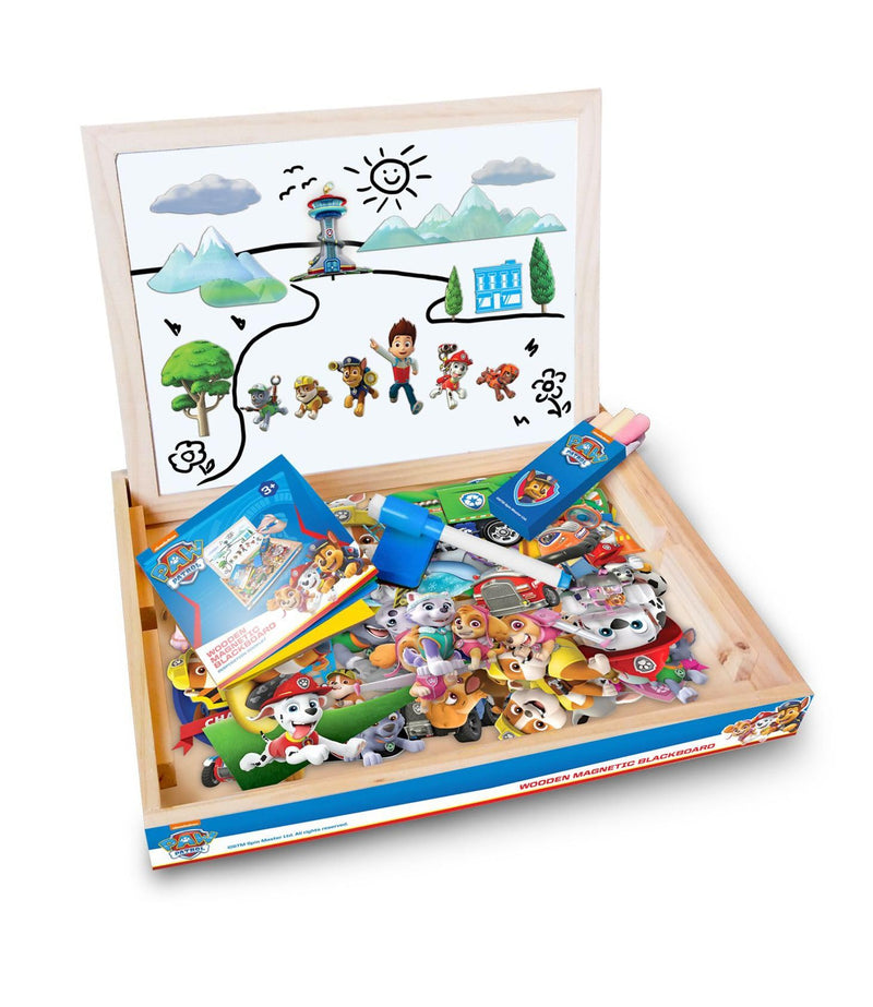 Paw Patrol Wooden Magnetic Blackboard (32254