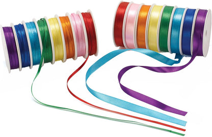 Satin ribbon | 8 colors | 16 roll