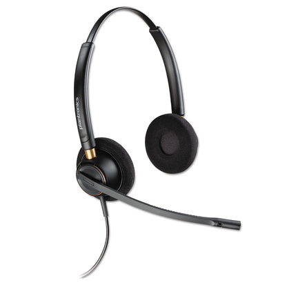 Plantronics HW520 Binaural QD Kopfhörer Schwarz