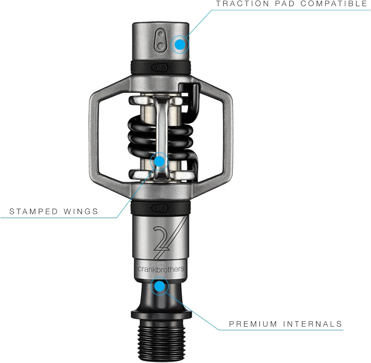 Crankbrothers XC Renn Systempedale Eggbeater 2, CBEB2