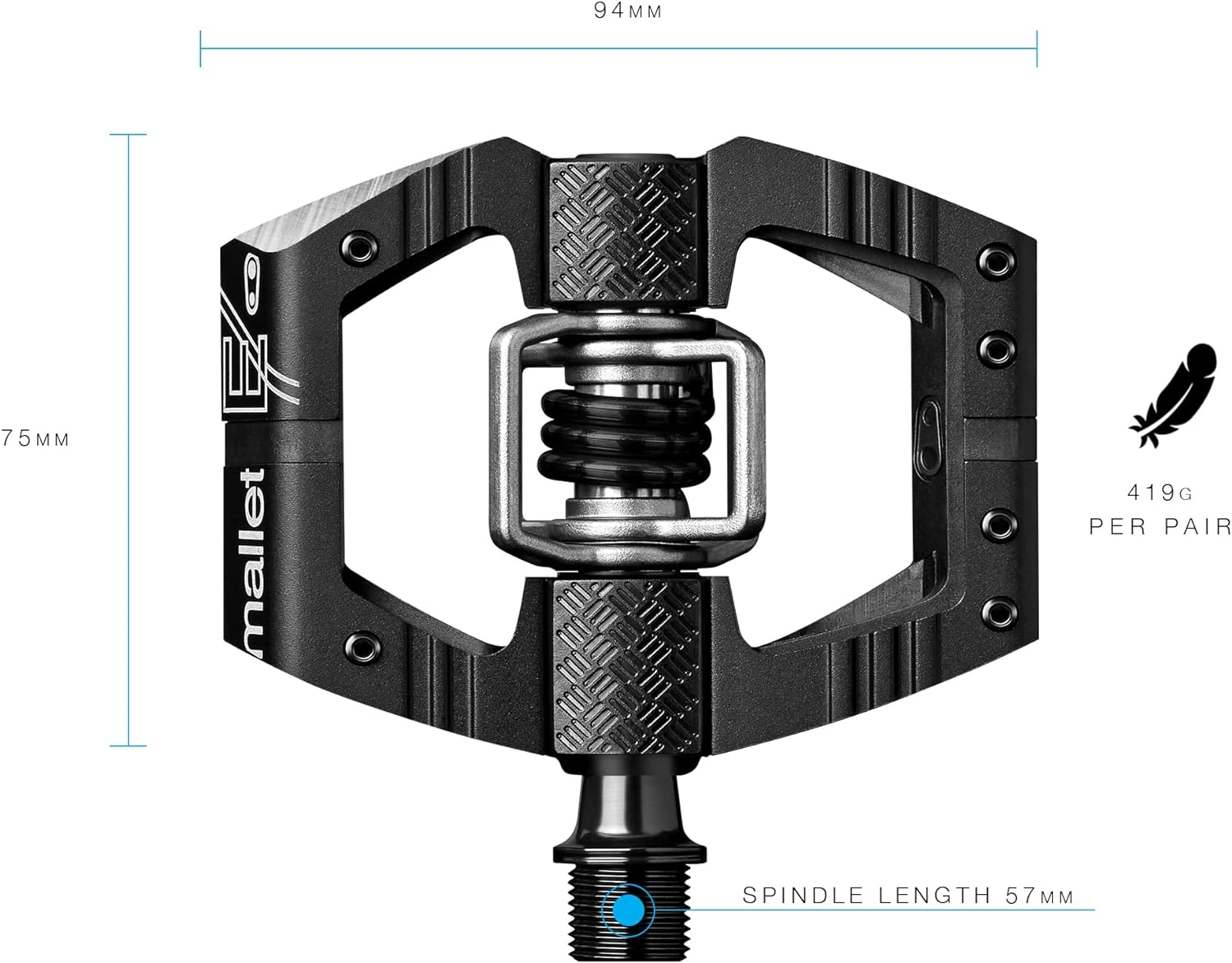 Crankbrothers Mallet Enduro Pedals, unisex, Mallet Enduro