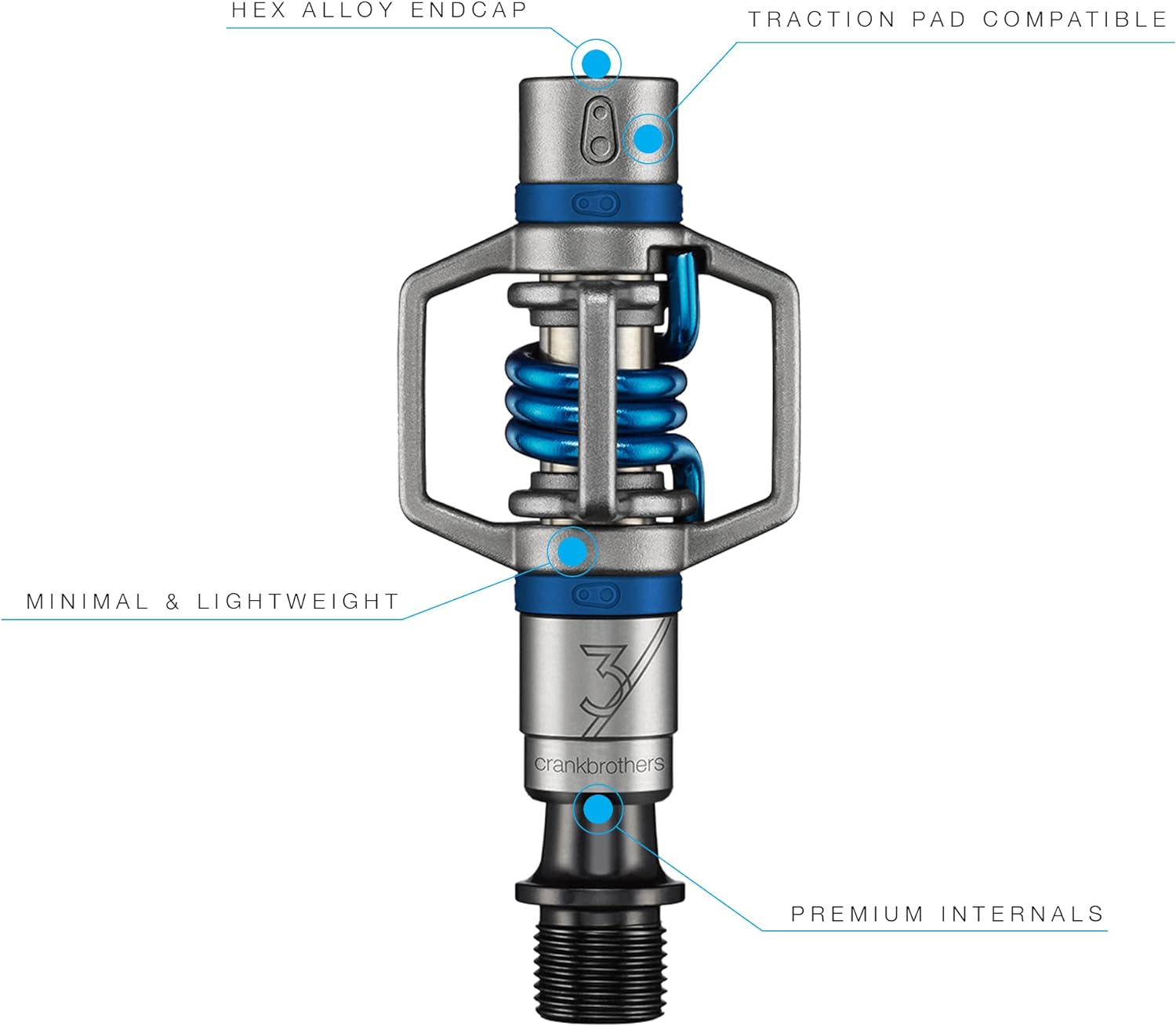 Crank Brothers Pedale CRANKBROTHERS Egg Beater 3