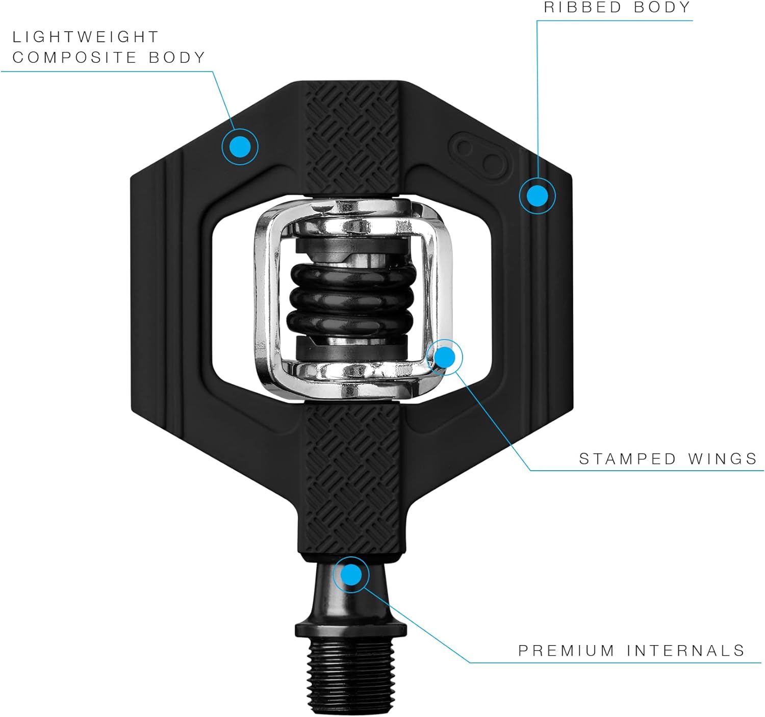 Crank Brothers 'CRANKBROTHERS Laufradsatz candy1-Pedal MTB Unisex Erwachsene