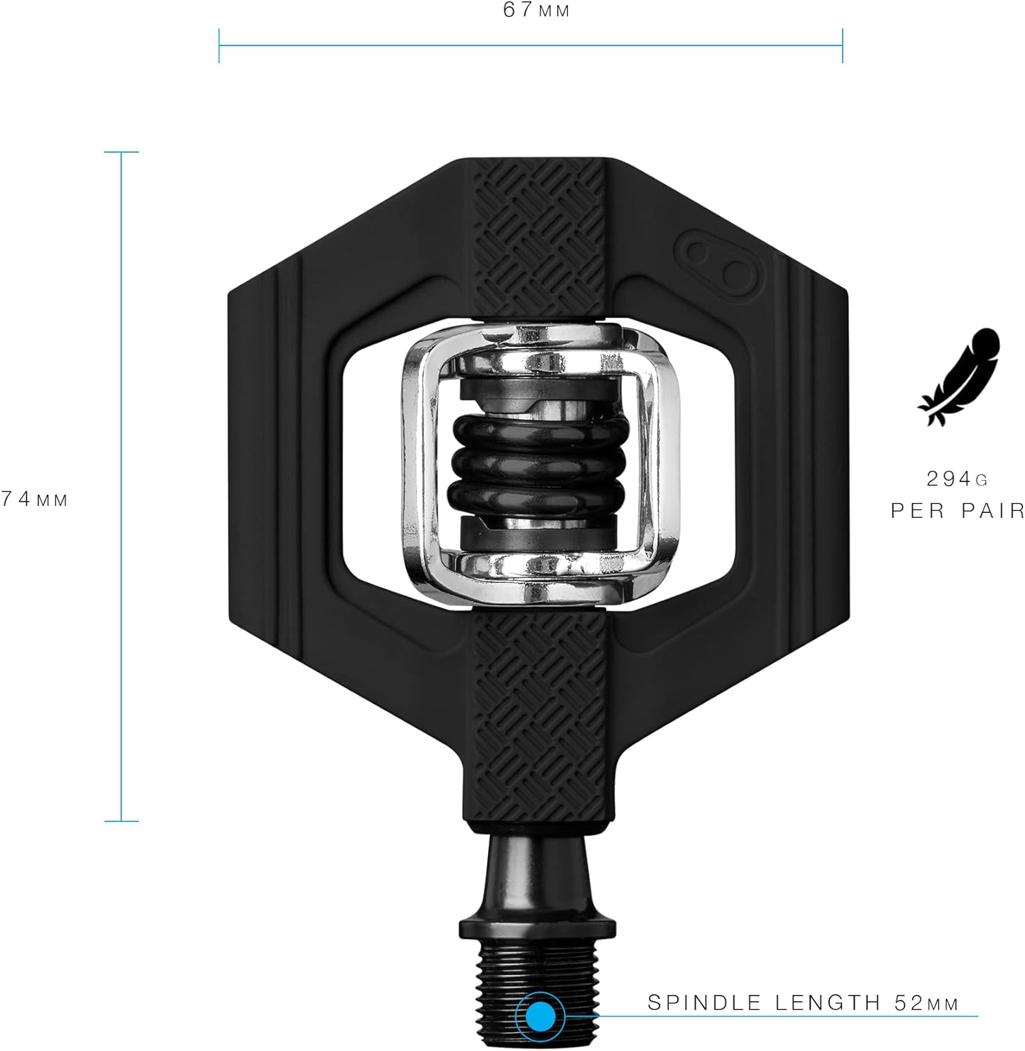 Crank Brothers 'CRANKBROTHERS Laufradsatz candy1-Pedal MTB Unisex Erwachsene