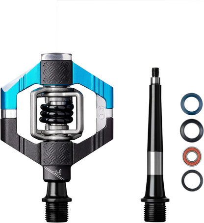 Crankbrothers Candy Clip-In MTB Bike Pedal - Gravel/XC/Trail Lightweight Bicycle Pedal, 4 Sided Entry, Customizable Float, Premium Bearings