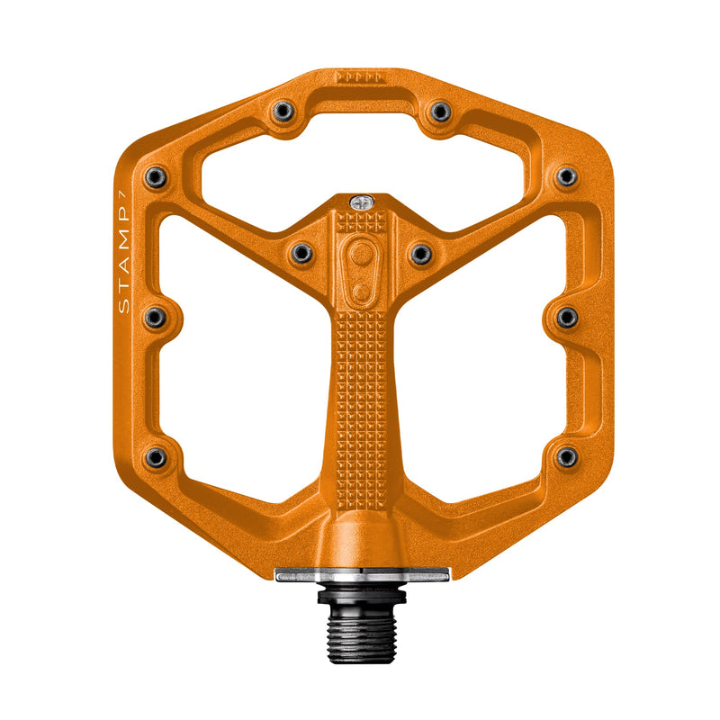 Crankbrothers Stamp Flat BMX/MTB Bike Pedal - Platform Bicycle Pedal, Minimal Profile, Adjustable Grip