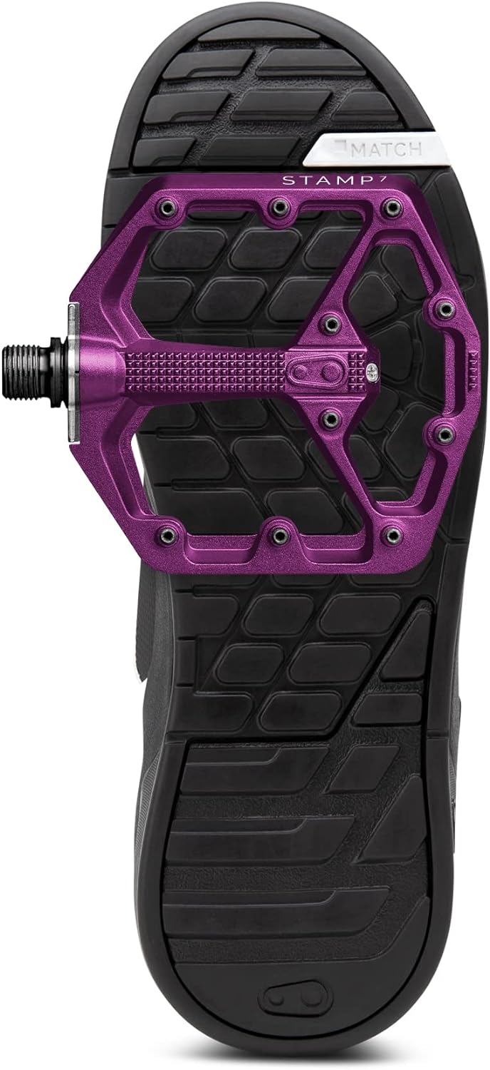Crankbrothers Stamp Flat BMX/MTB Bike Pedal - Platform Bicycle Pedal, Minimal Profile, Adjustable Grip