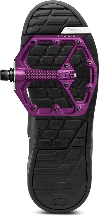 Crankbrothers Stamp Flat BMX/MTB Bike Pedal - Platform Bicycle Pedal, Minimal Profile, Adjustable Grip