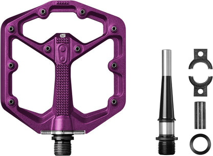Crankbrothers Stamp Flat BMX/MTB Bike Pedal - Platform Bicycle Pedal, Minimal Profile, Adjustable Grip
