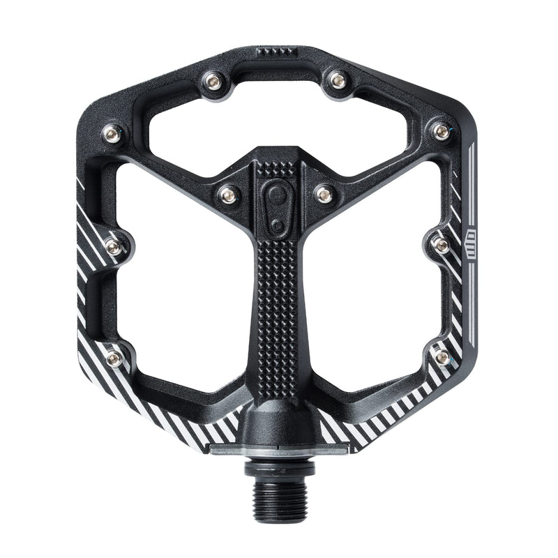 Crankbrothers Stamp Flat Pedal for BMX/MTB Bike - Bicycle Pedal, Minimalist Profile, Adjustable Grip