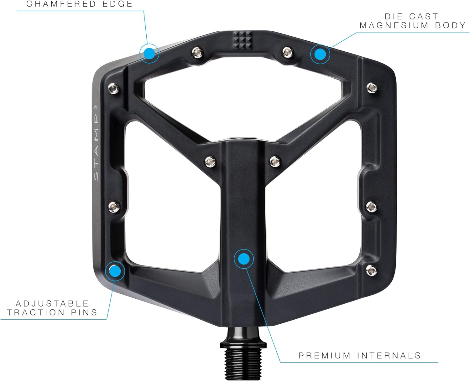 Crank Brothers Stamp 3 Platform Pedals