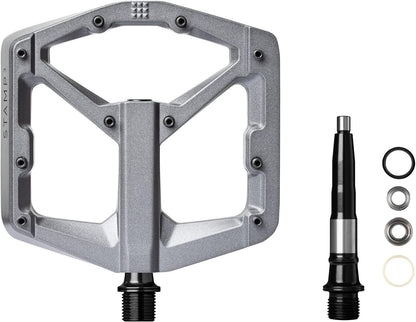 Crankbrothers Stamp Flat BMX/MTB Bike Pedal - Platform Bicycle Pedal, Minimal Profile, Adjustable Grip