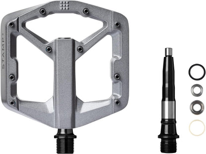 Crankbrothers Stamp Flat BMX/MTB Bike Pedal - Platform Bicycle Pedal, Minimal Profile, Adjustable Grip