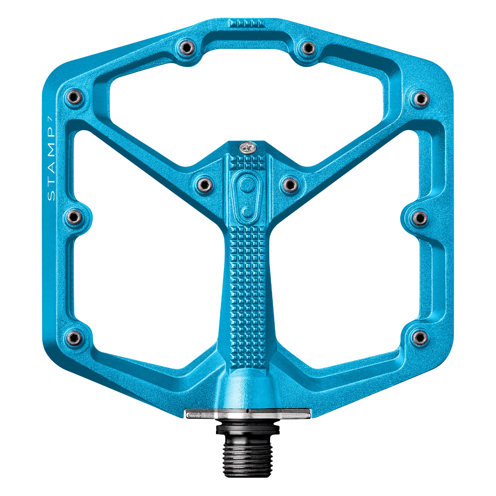 Crankbrothers Stamp Flat BMX/MTB Bike Pedal - Platform Bicycle Pedal, Minimal Profile, Adjustable Grip
