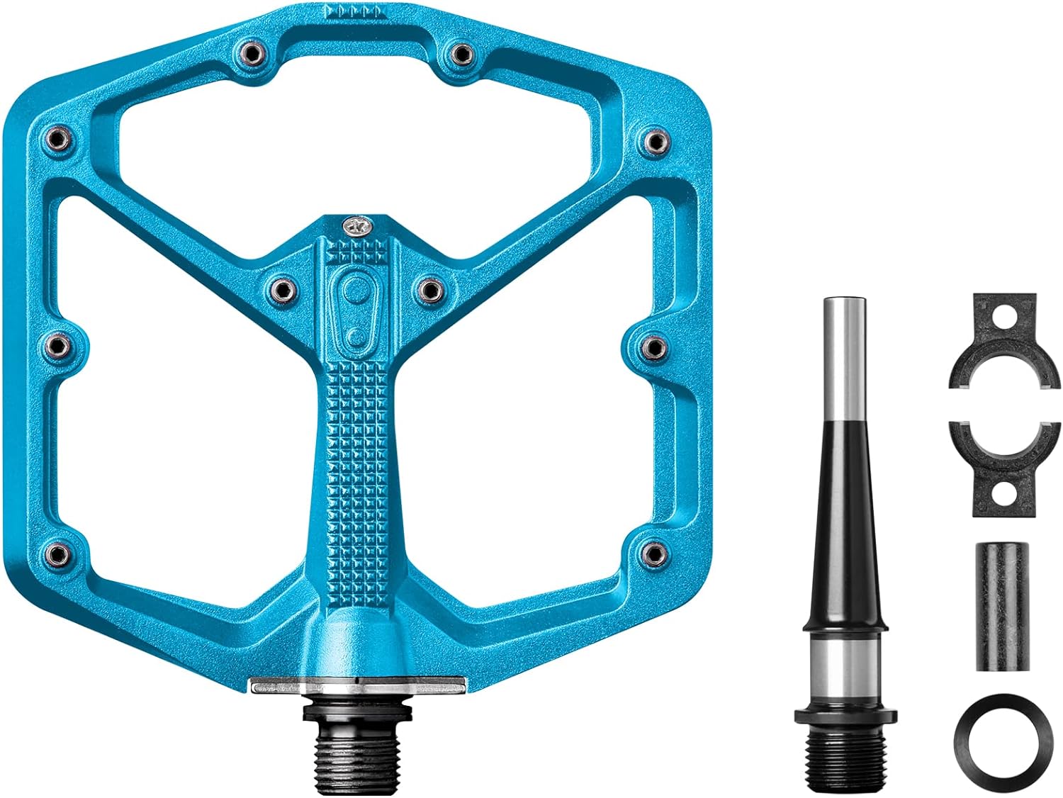 Crankbrothers Stamp Flat BMX/MTB Bike Pedal - Platform Bicycle Pedal, Minimal Profile, Adjustable Grip